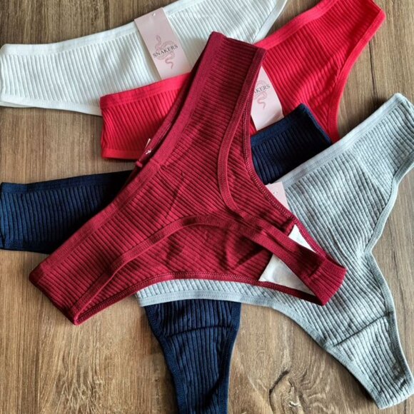 Cotton thongs - Picture 1 of 1